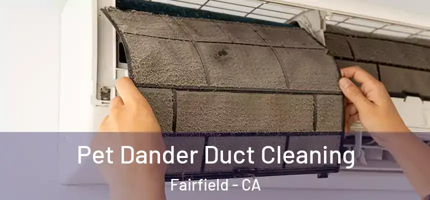 Pet Dander Duct Cleaning Fairfield - CA